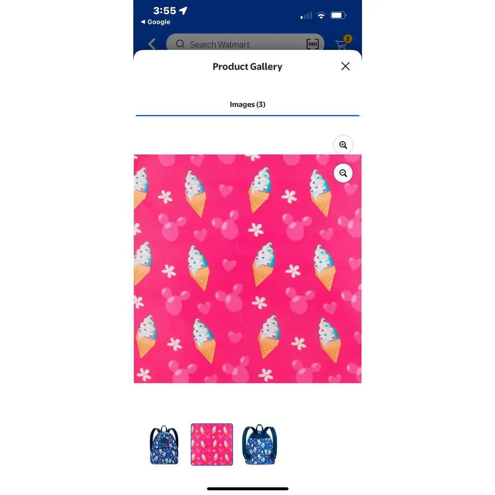 Disney Parks Donald Duck and Daisy Duck Loungefly Mini Backpack - Picture 7 of 8